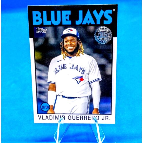 2021 Topps Update Series - 1986 Topps Baseball 35th Anniversary Vladimir... - Picture 2 of 4